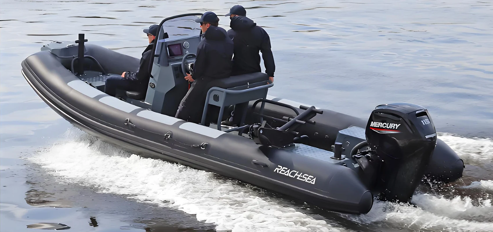 Huvudrollen för patrullbåtar.